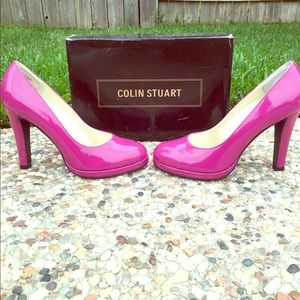 Berry Pink Colin Stuart pumps, size 7 1/2