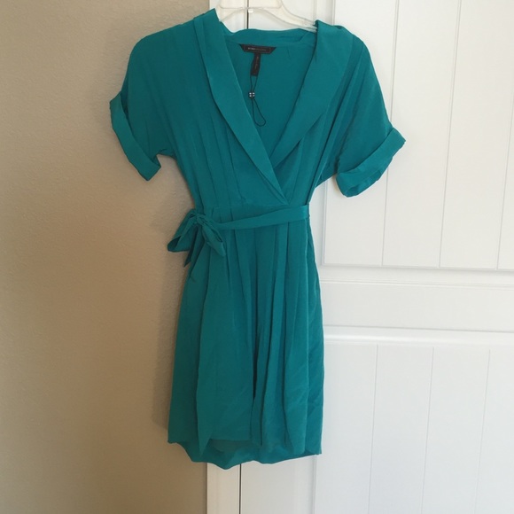 BCBG turquoise dress