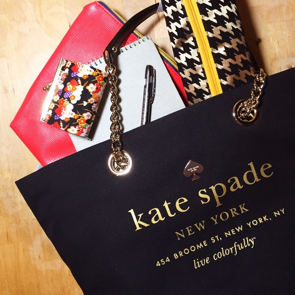 Black KATE SPADE tote