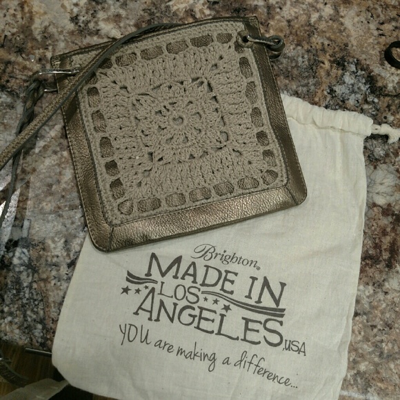 Brighton leather shoulder bag adjustable strap