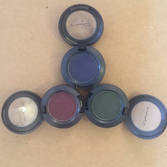 MAC Cosmetics Other - MAC eye shadow bundle! Sketch Femme Noir Blu Noir