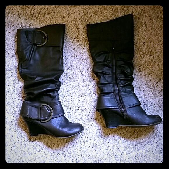 Unionbay Wedge Boots
