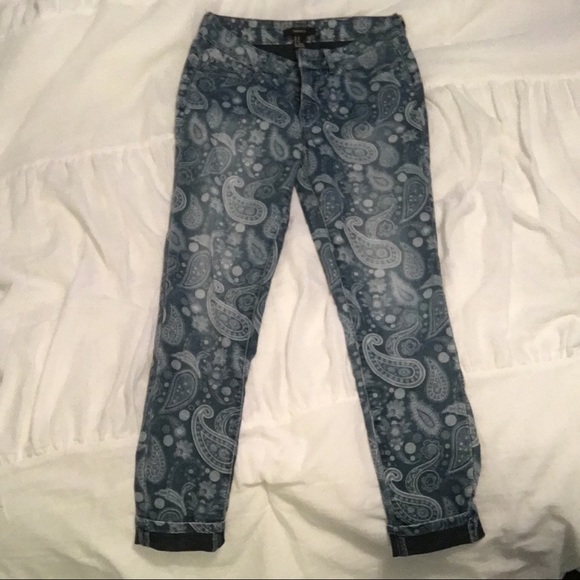 Forever 21 High Rise Skinny Jeans
