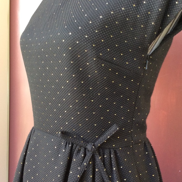 •HostPick• Lurex Spot V Back Dress by Jaeger - Picture 3 of 4