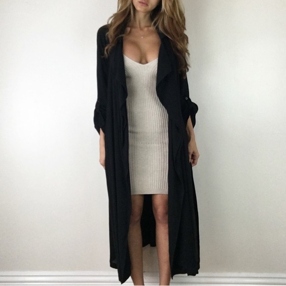 • Last Item• The Chic Black Duster - Picture 3 of 4