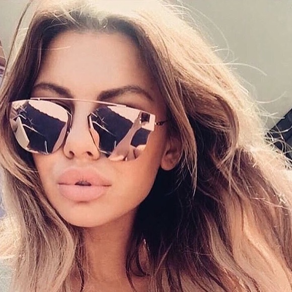 Blush Luna sunglasses