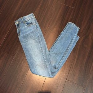 Adorable blue washed jeans. Hardly worn.
