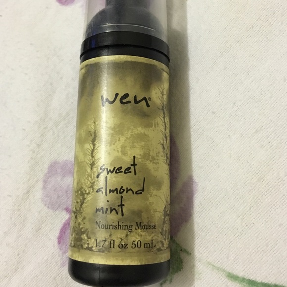 Wen sweet almond mint nourishing mousse