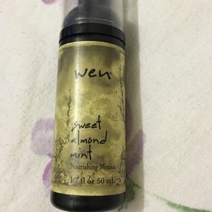 Wen sweet almond mint nourishing mousse