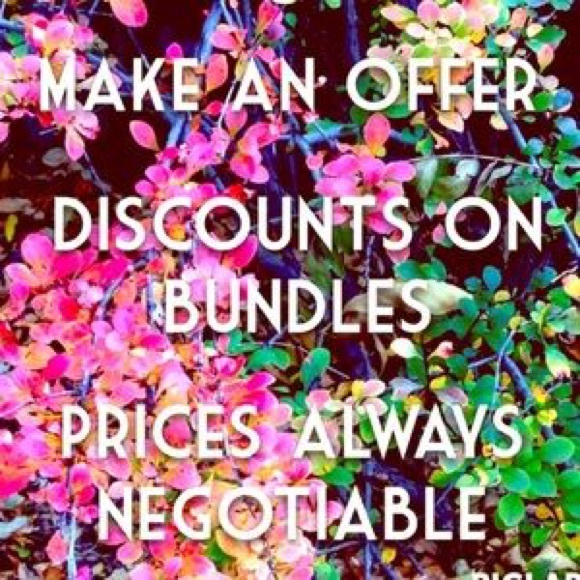 All offers are considered!