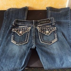 LA Idol jeweled jeans! Super cute! Barely worn!