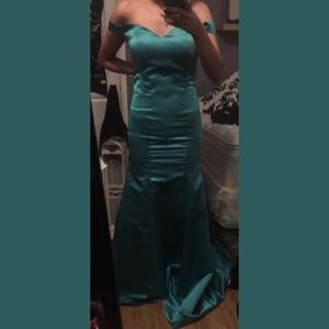 Mermaid prom dress