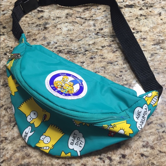simpsons fanny pack