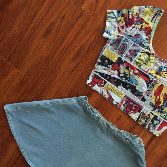 Marvel Crop Top!