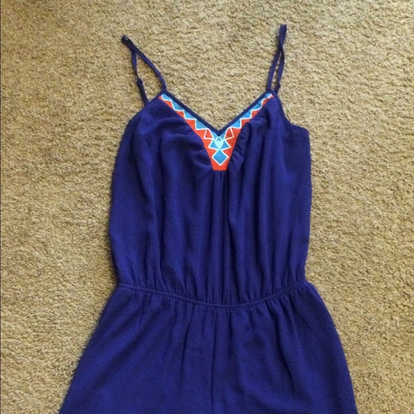 Blue romper from impeccable pig