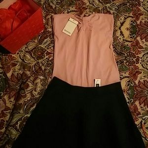 Bershka new calm pink sleeveless top