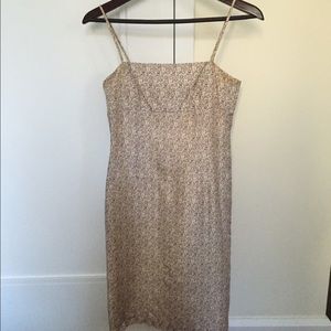 Ann Taylor silk dress floral print, P00