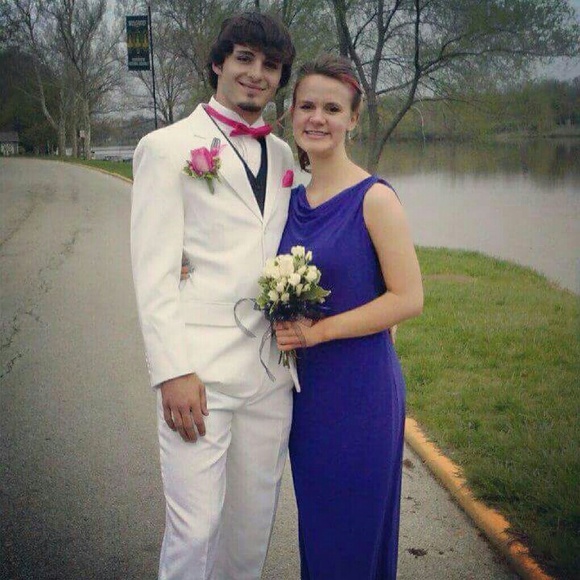 Floor length gown