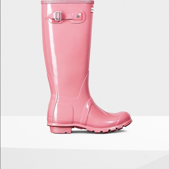 Light Pink Hunter Boots
