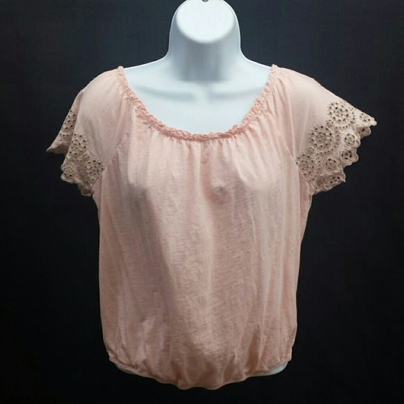 American Eagle cute Pink top