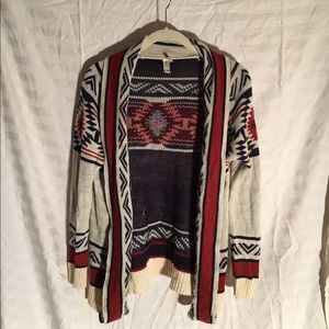 Aztec Cardigan Sweater