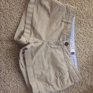 Khaki shorts