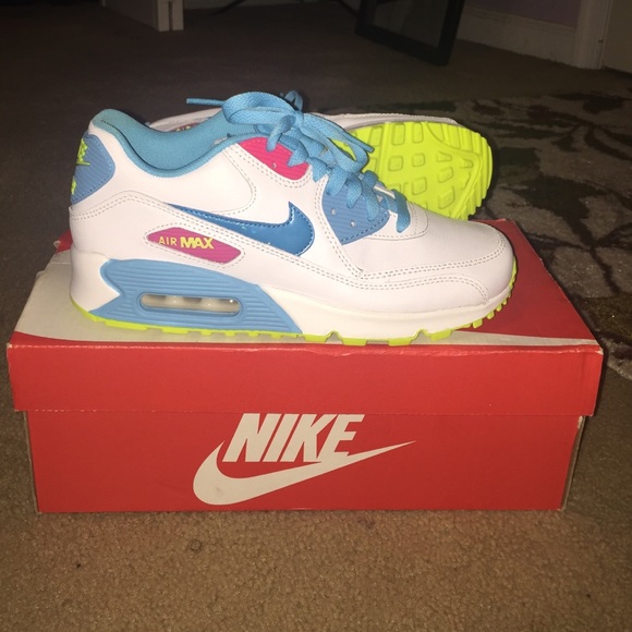 Nike Airmax || Turquoise, Pink, & Lime Green - Picture 1 of 1