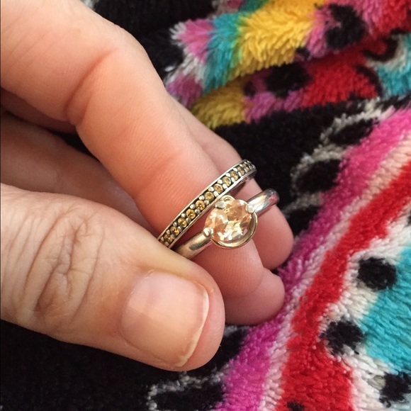 REDUCED! Retired Silver Pandora Eternity Ring - Picture 2 of 3