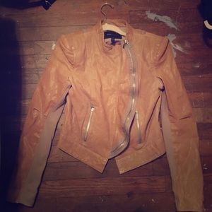 Bcbg 100% leather jacket