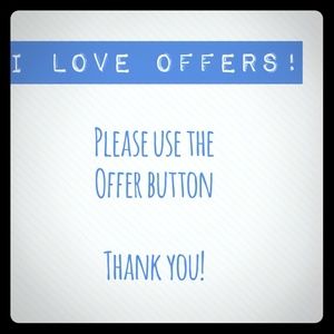 No trades accepted - but make an offer!!