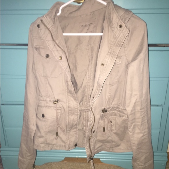 Beige colored jacket