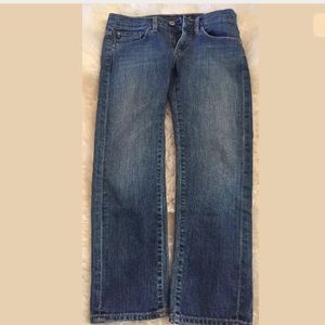 Ag denim Adriano Goldschmied tomboy crop jeans 24