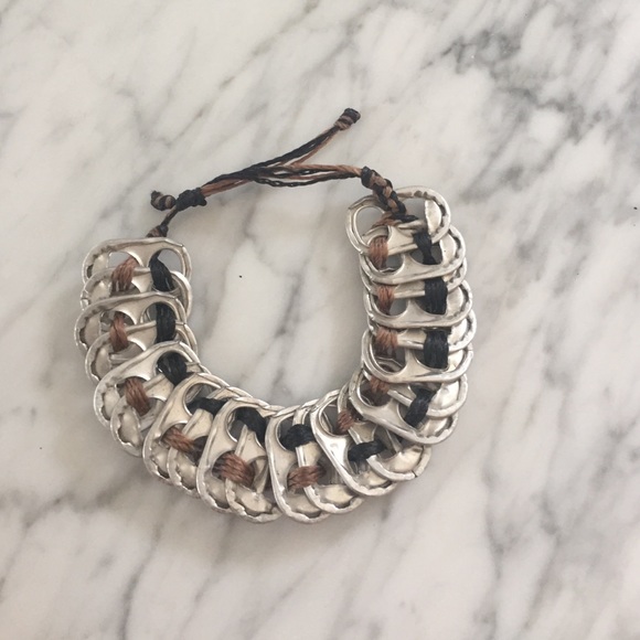 Bottle cap bracelet