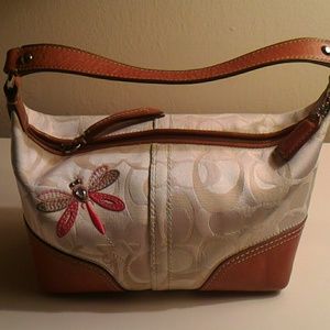 Coach dragonfly handbag