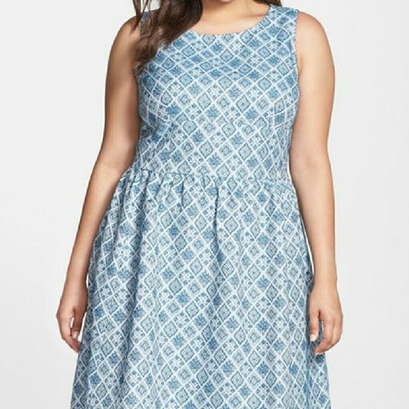Halogen (Nordstrom) fit and flare dress NWT
