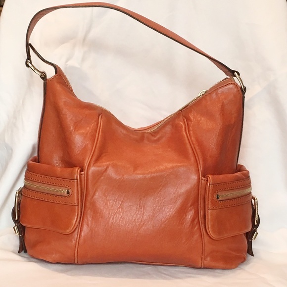Leather Michael Kors Handbag