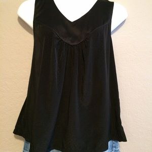 Black Sleeveless Top