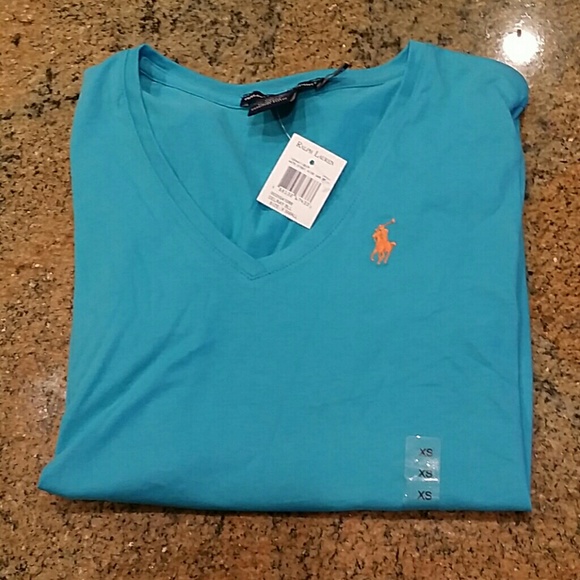 Polo Lauren Women's v neck tee