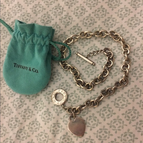 Tiffany & Co. heart tag toggle necklace
