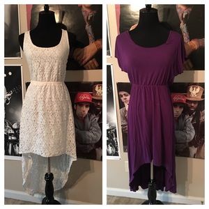 Bundle of 2 hi-lo dresses!