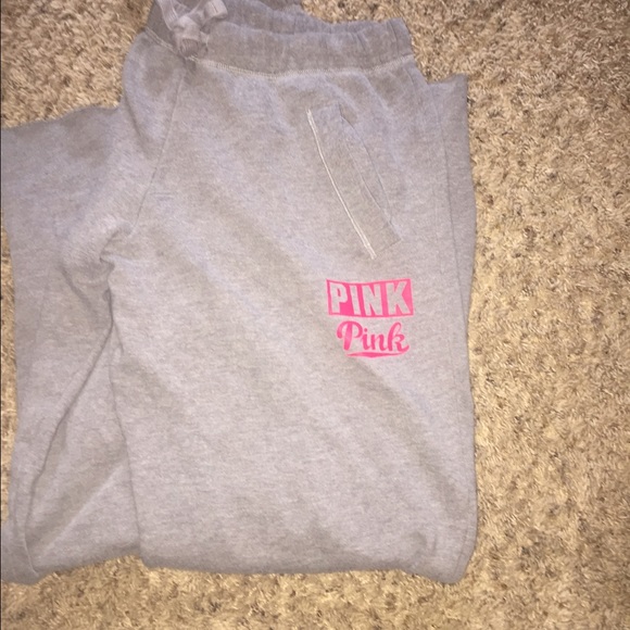 Grey (Pink) sweat pants