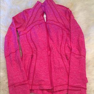 Lululemon hot pink jeweled magenta define jacket