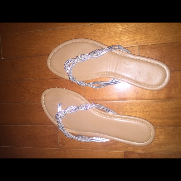 Sparkly sandals