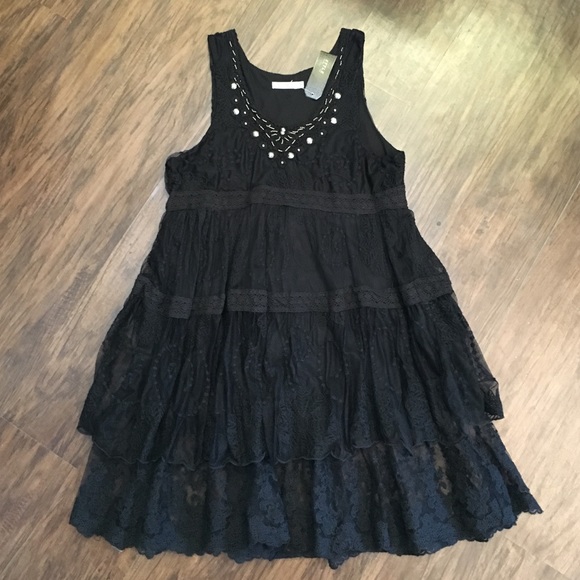 Beautiful Lace Dress with Beaded Details NWT!!!