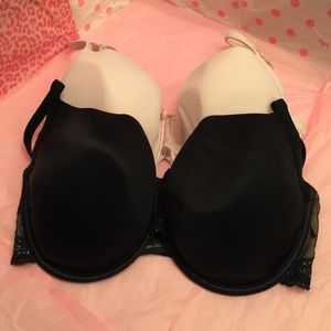Bundle 2 bras 36F(DDD) Demi