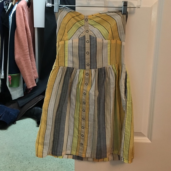 Strapless sundress