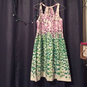 Floral anthro dress