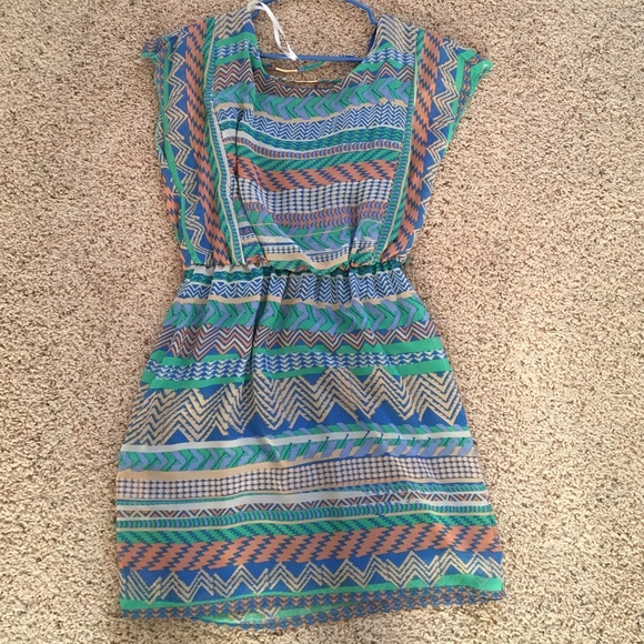 Multi colored dress from Belk