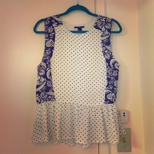 Forever 21 peplum blouse