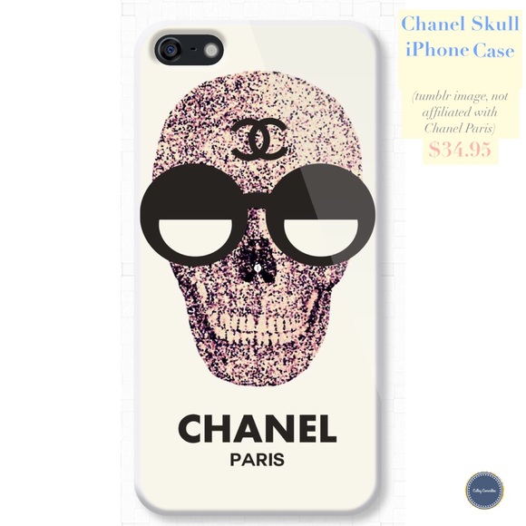 iPhone 6/6S Plus Chanel Skull drawing Case